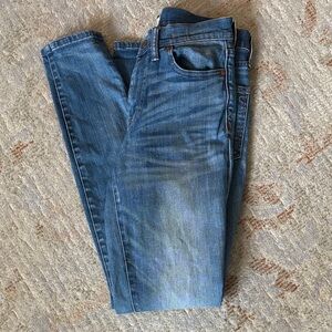 Madewell High Riser Skinny Jeans